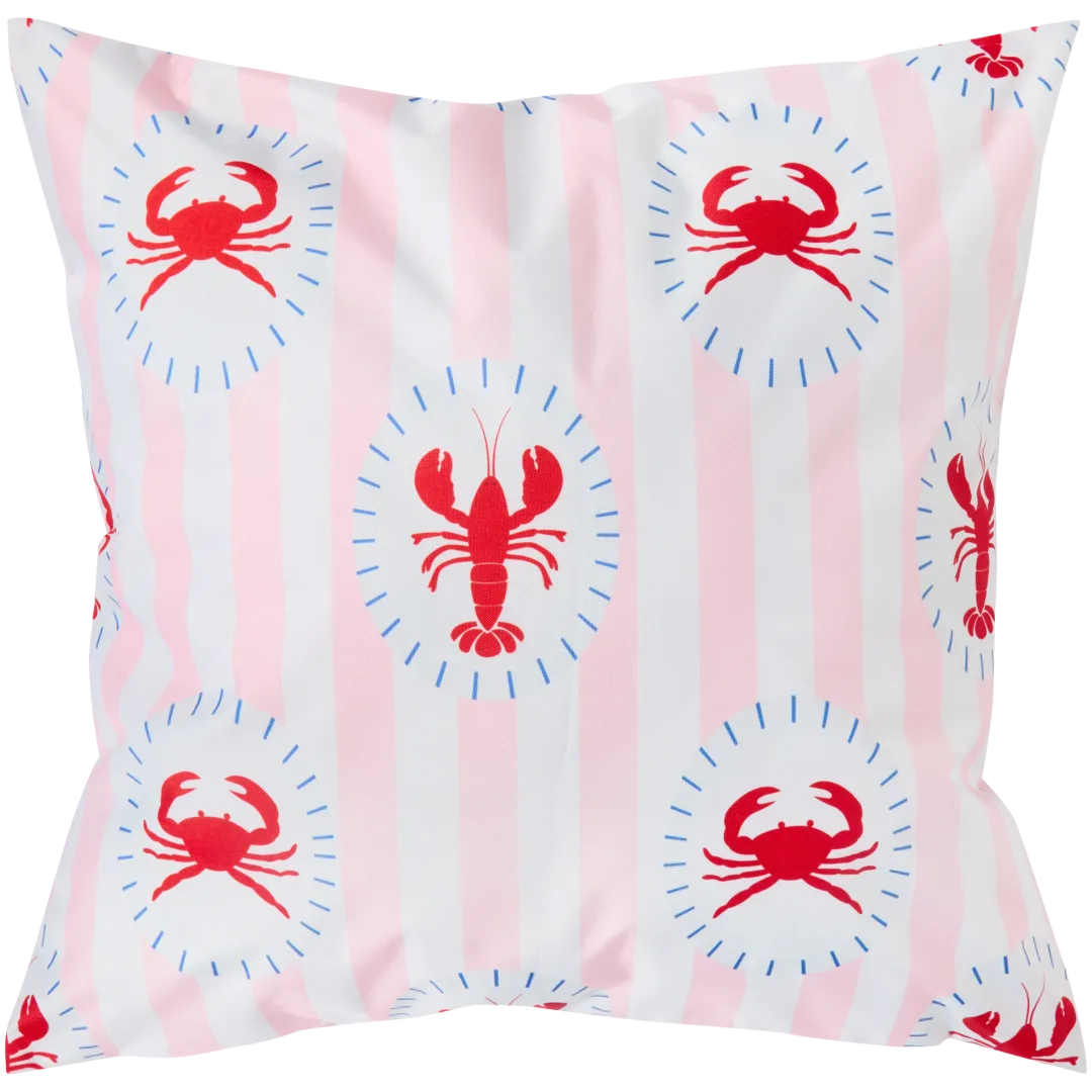DII Set 4 Federe Cuscino 45x45 Cm – Motivo Mucca Mercato Contadino, 100% Cotone
