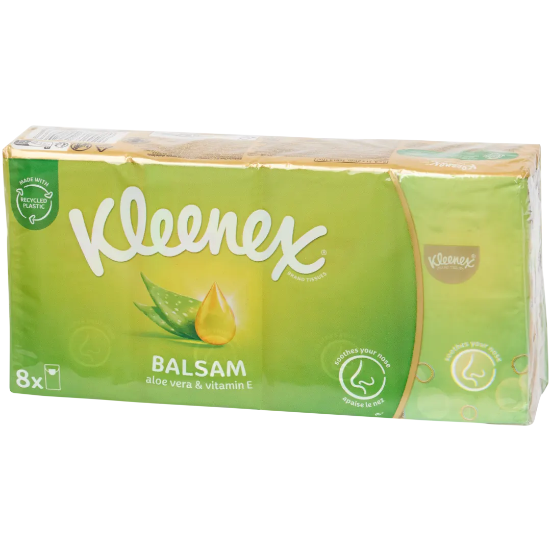 Lenços de papel Kleenex Bálsamo 1