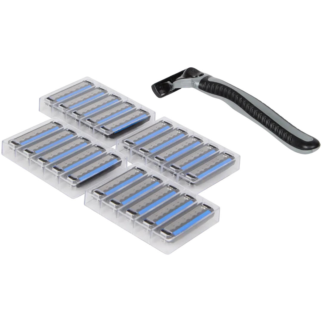 Rasoir avec lames supplémentaires Ferrum