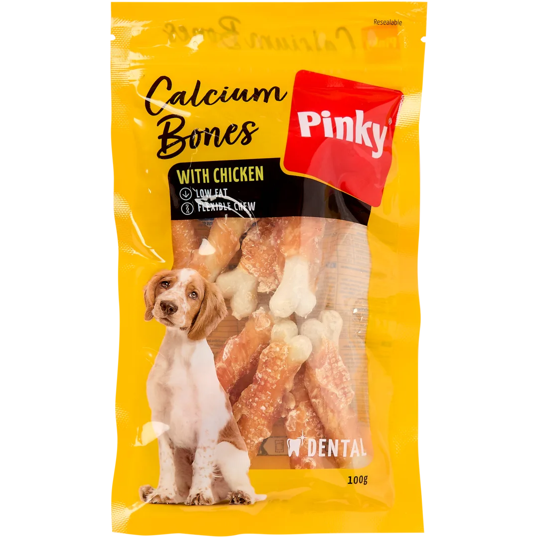 Snack per cani Pinky Calcium Bones 1