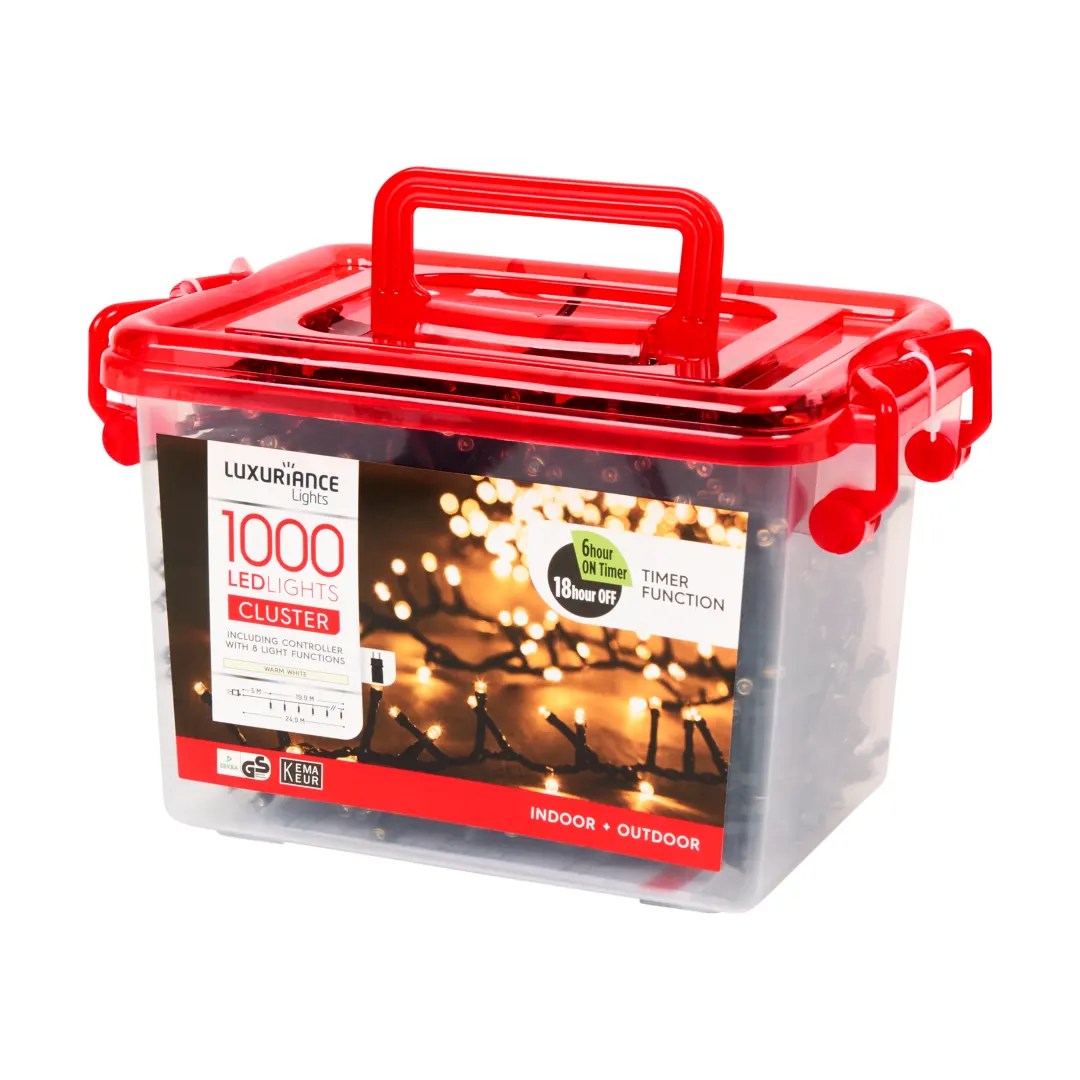 Luxuriance Lights Weihnachtsbeleuchtung Cluster