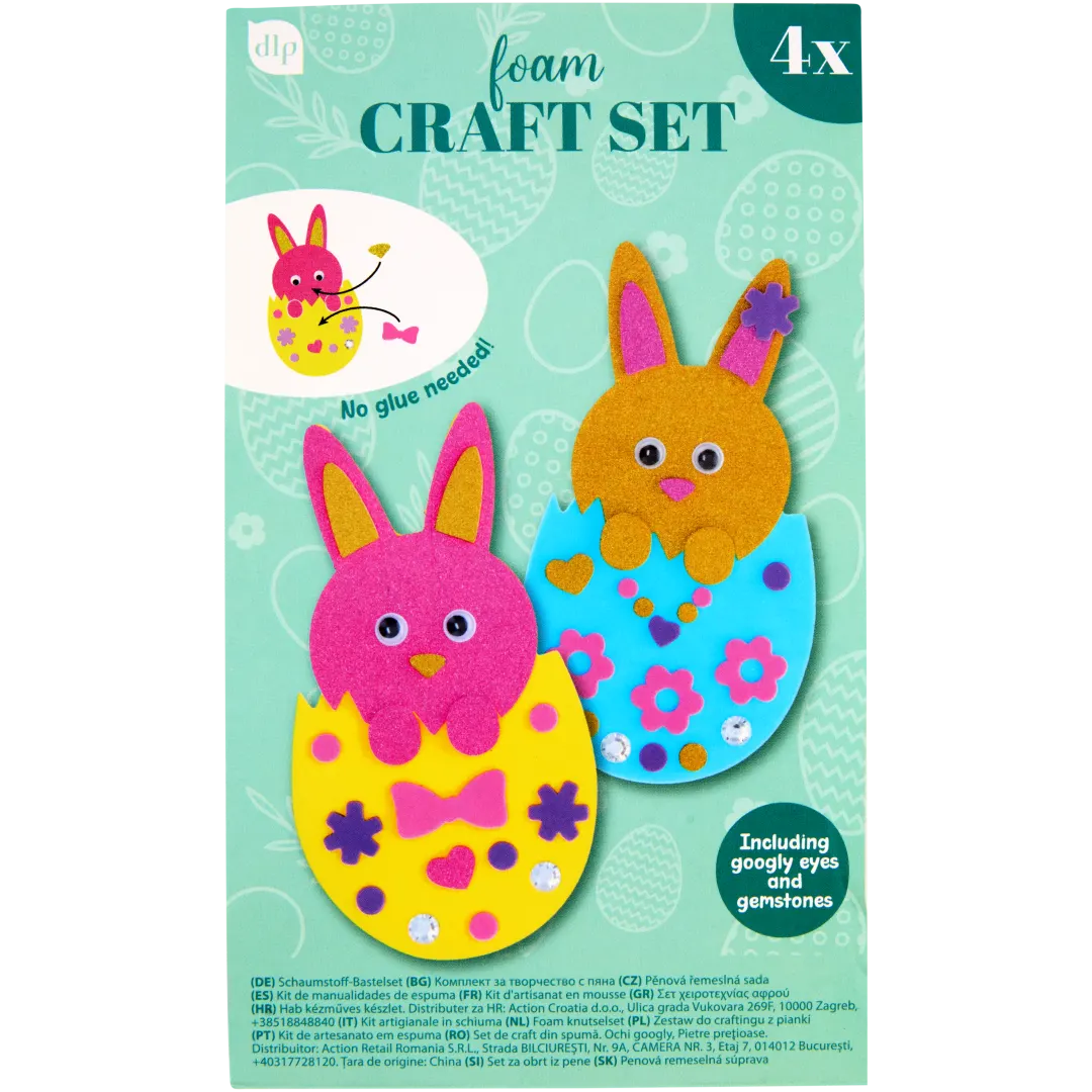 Figurine en mousse à faire soi-même 1