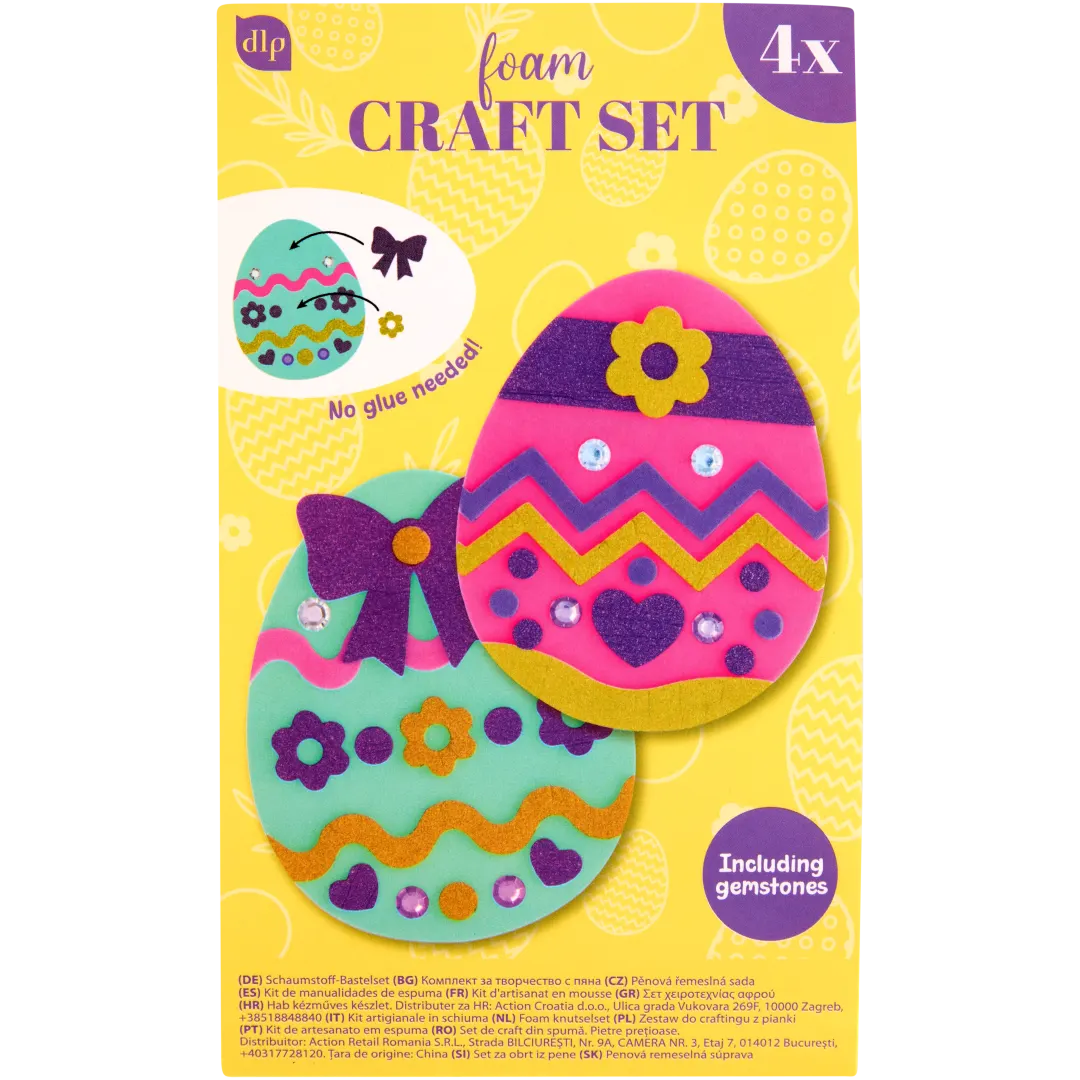 Figurine en mousse à faire soi-même 3