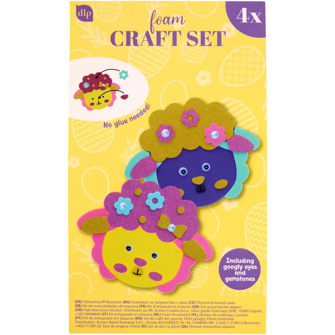 Figurine en mousse à faire soi-même 7