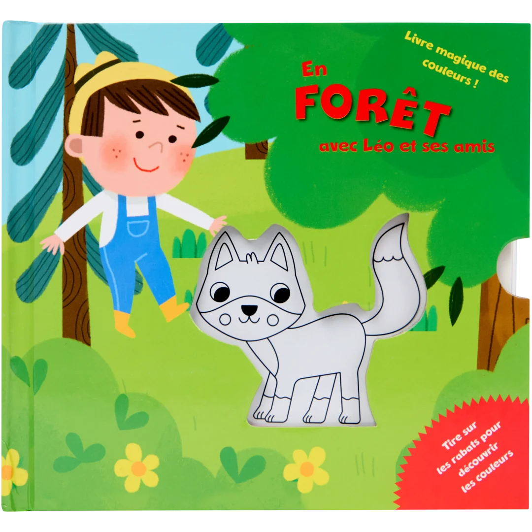 Livre pour enfants 'Couleurs magiques'