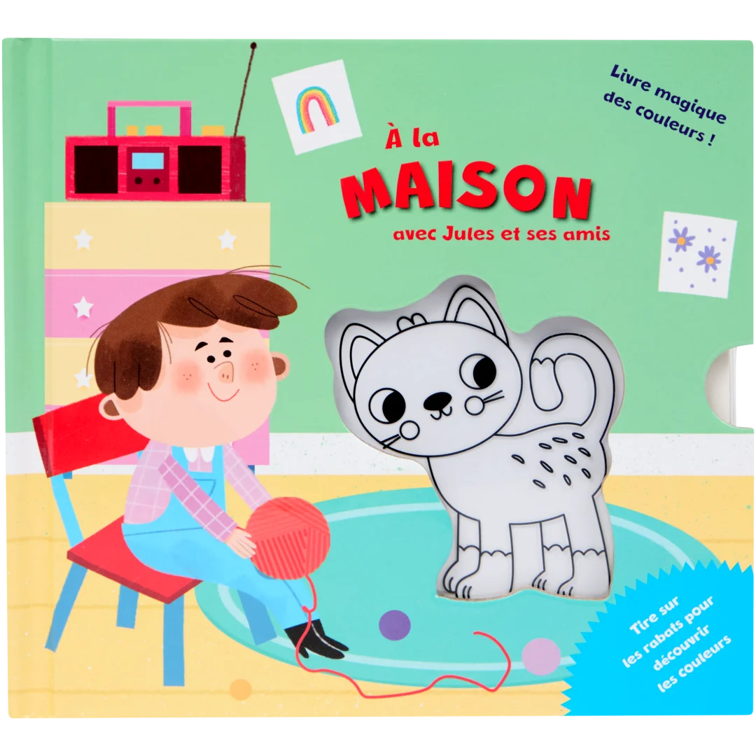 Livre pour enfants 'Couleurs magiques'