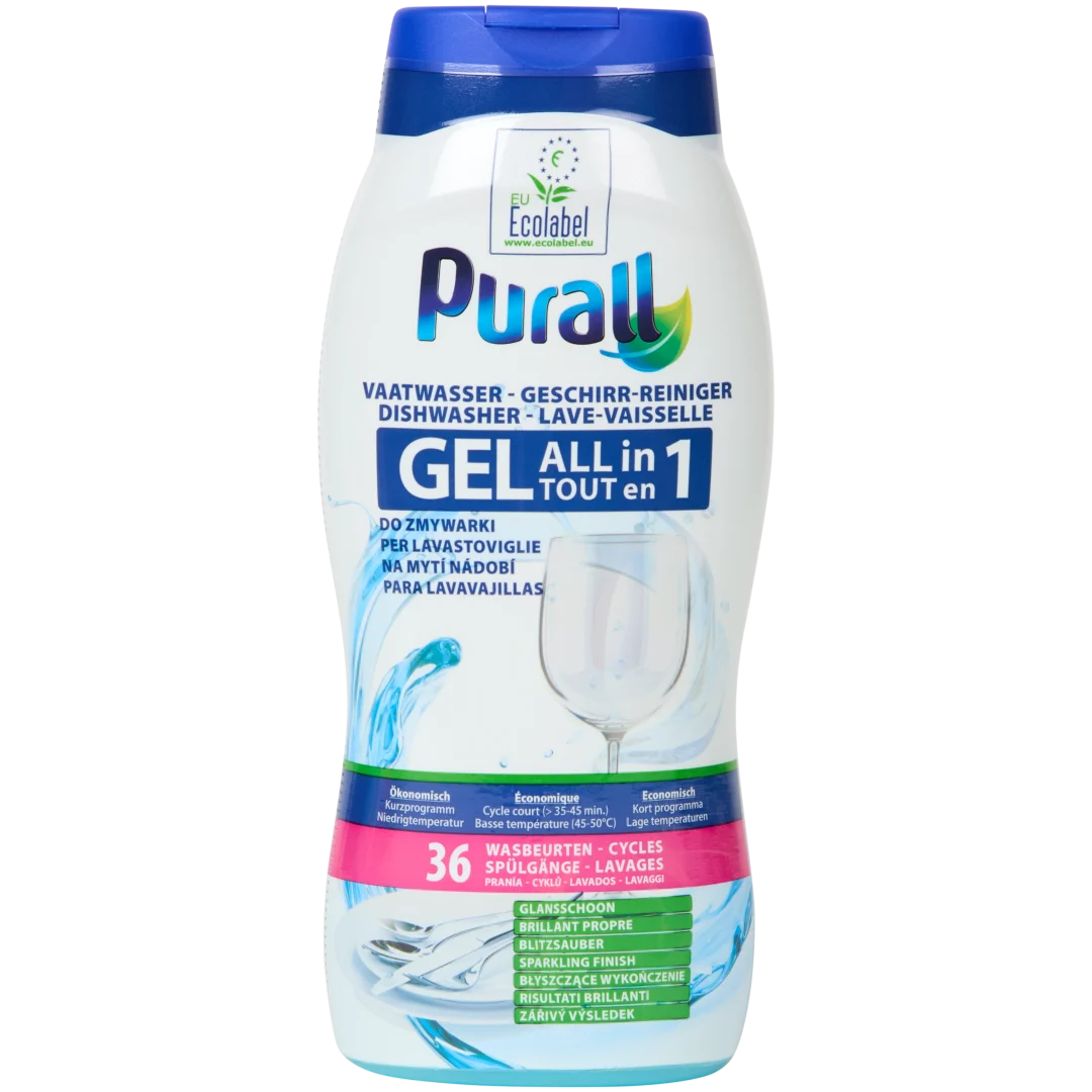 Gel para máquina de lavar loiça Purall All-in-1