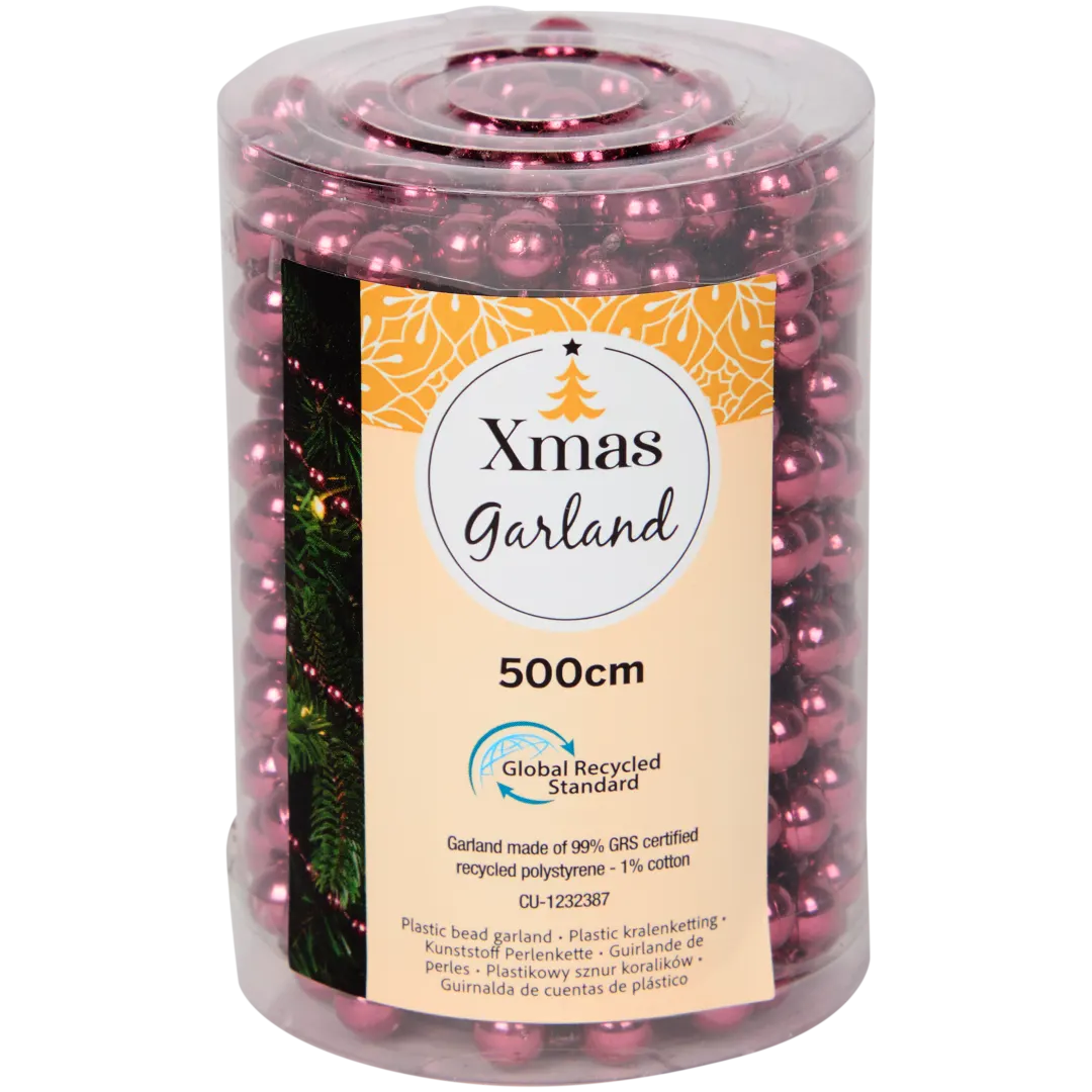 Catena di perline metalliche 1