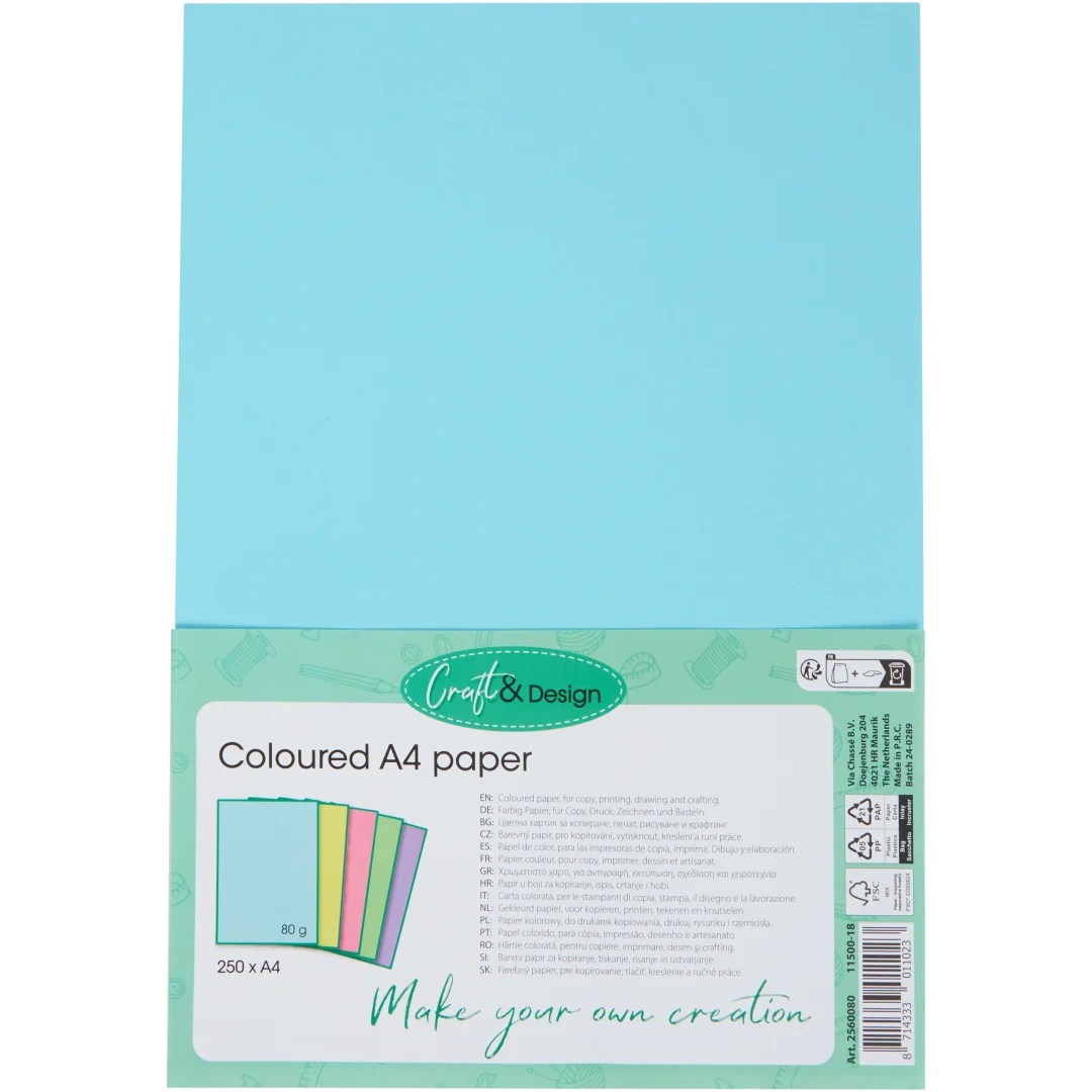 Kolorowy papier A4 3