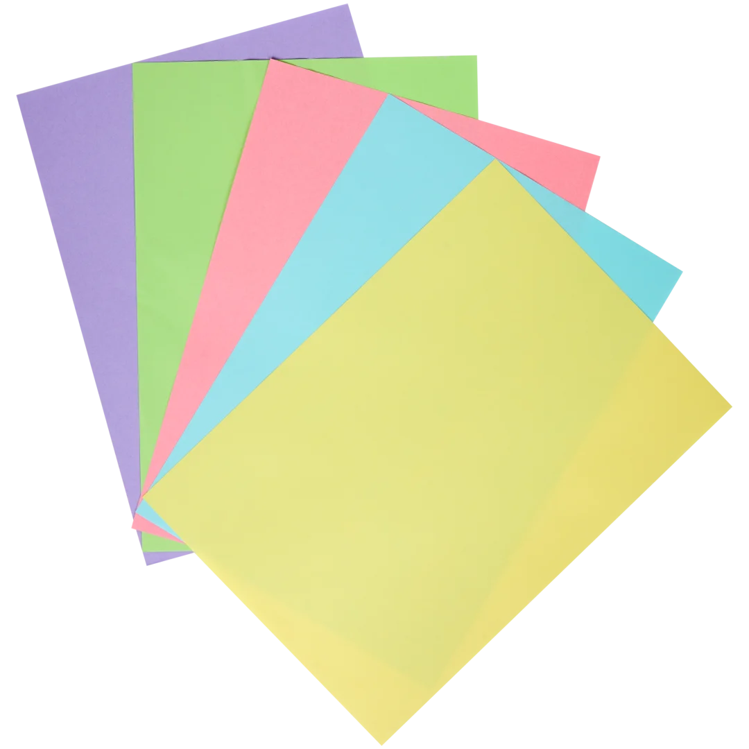 Papel colorido A4 2