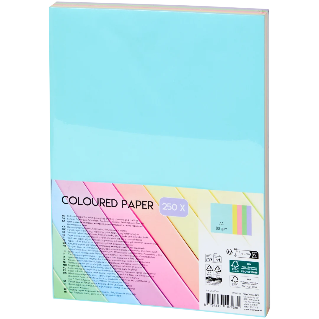Gekleurd papier A4 2