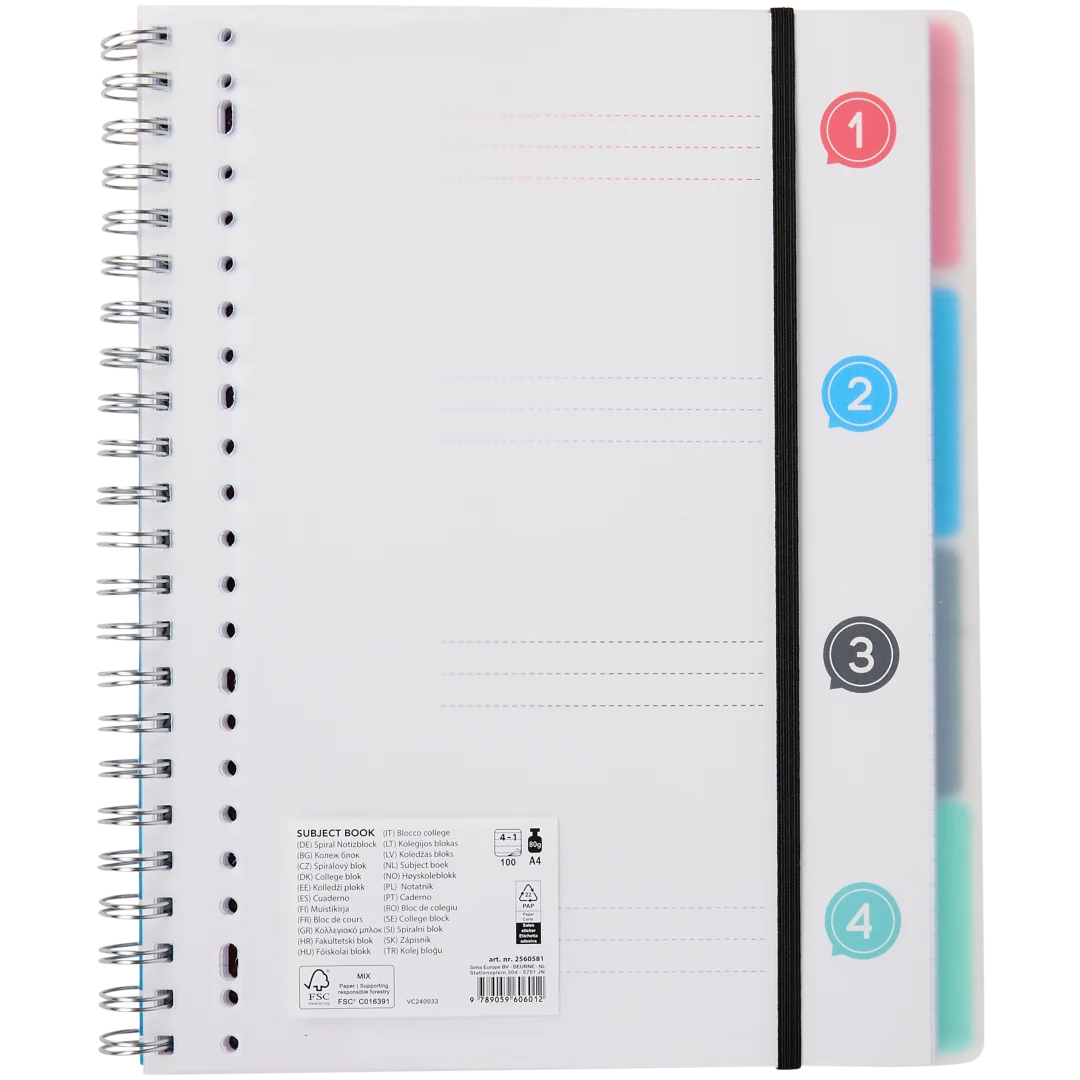 Spiralnotizbuch A4 1