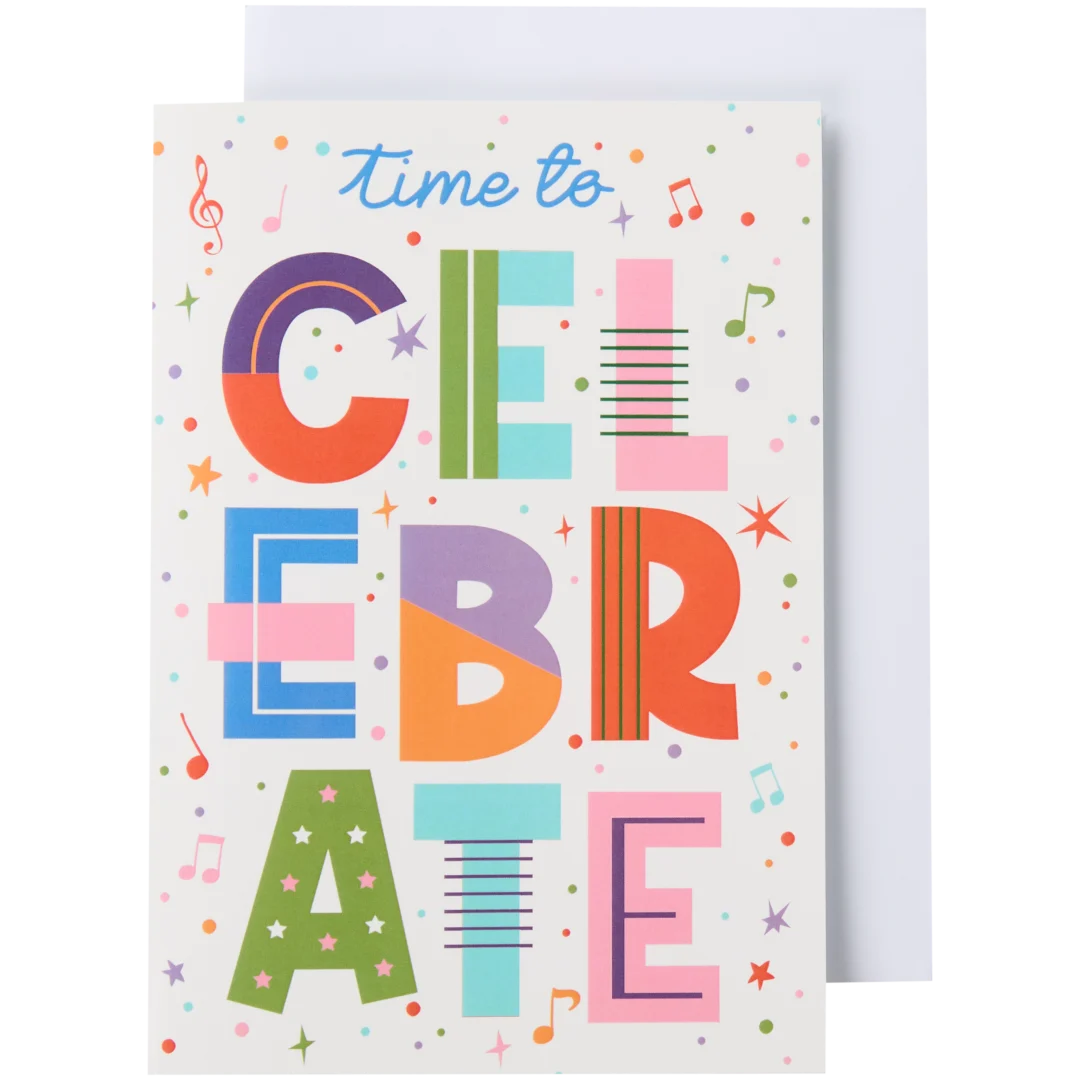 Wenskaart met muziek