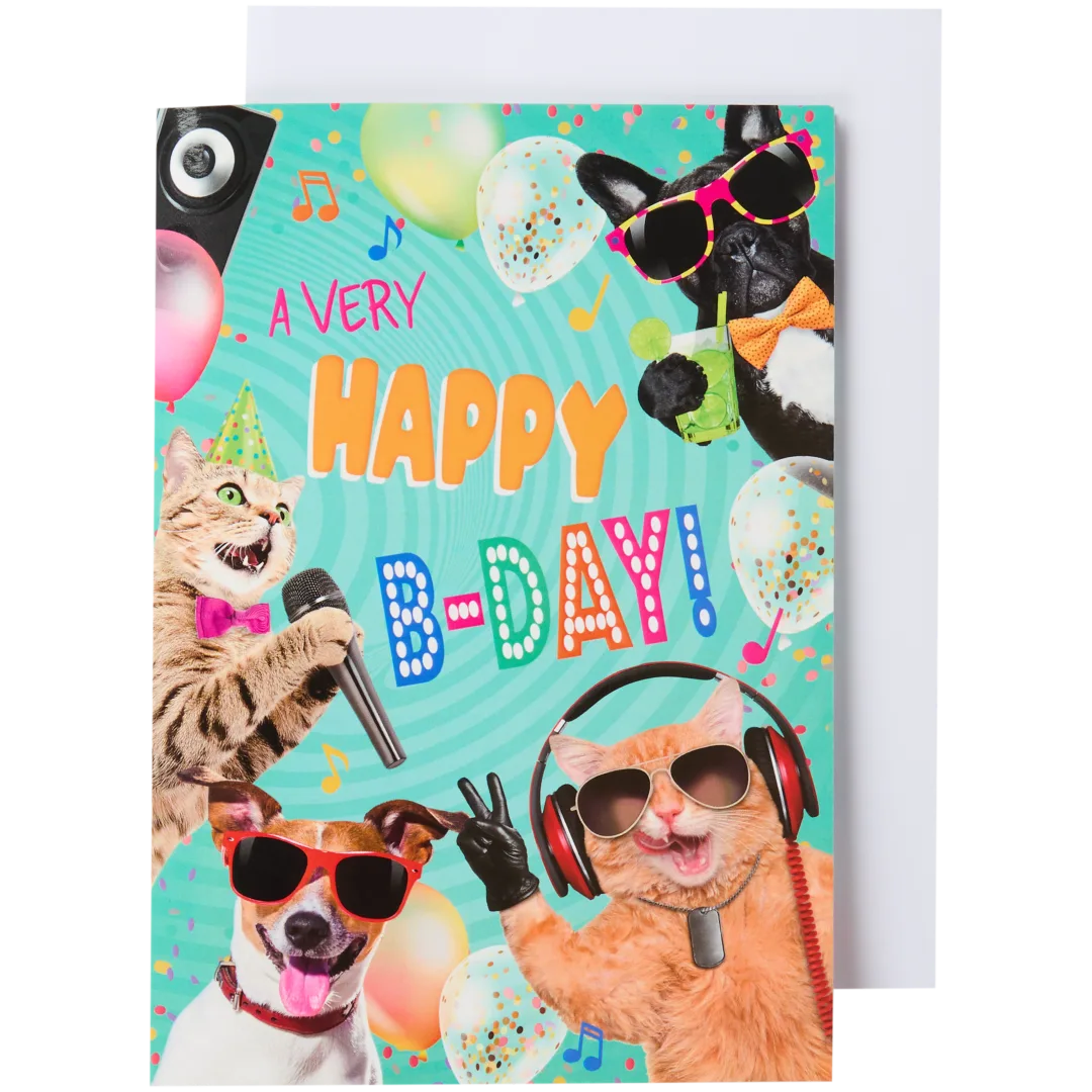 Wenskaart met muziek