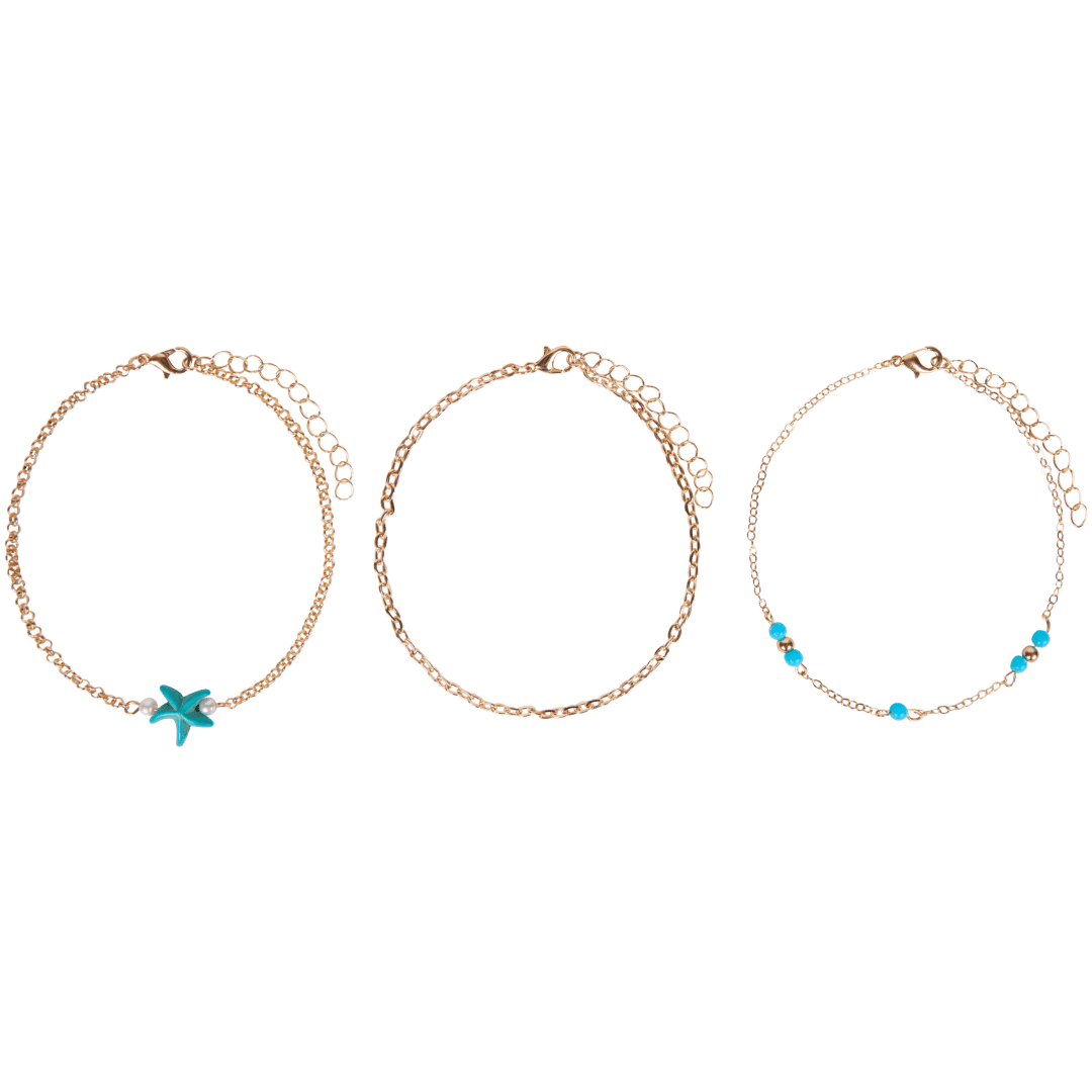 Bransoletki na kostkę Trendz