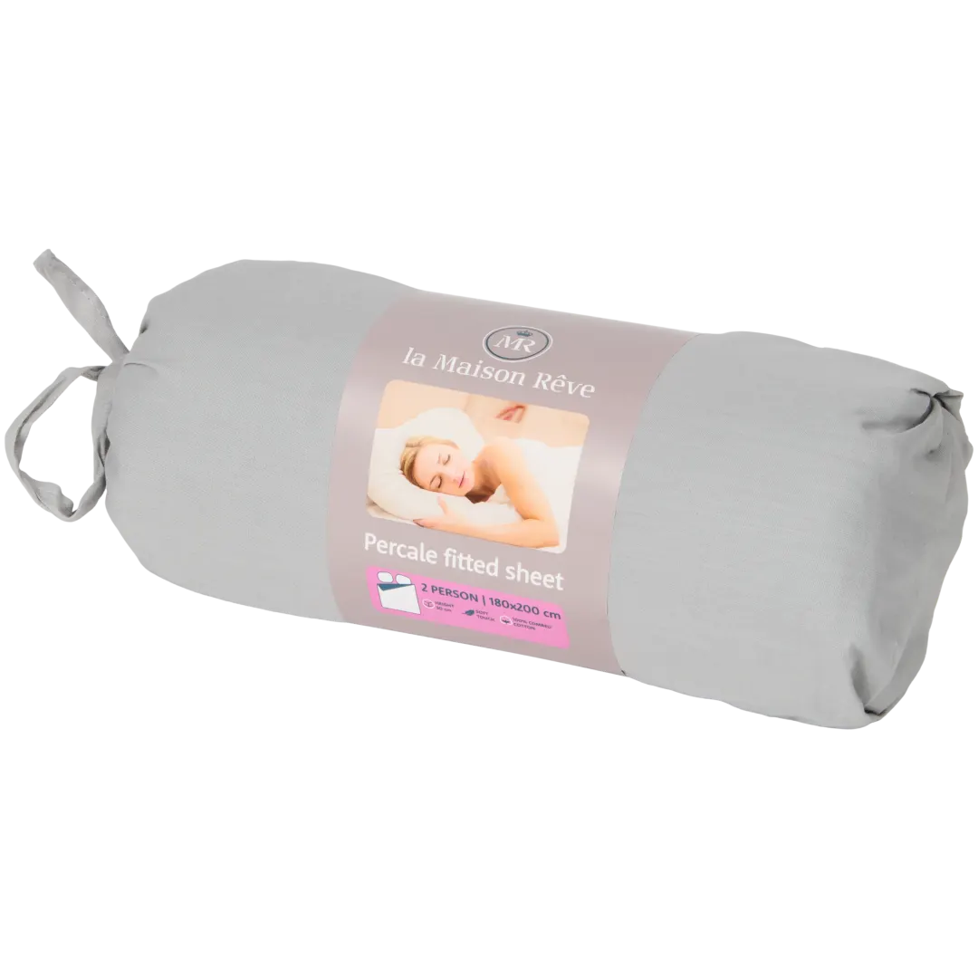 Drap-housse en percale de coton La Maison Rêve 1