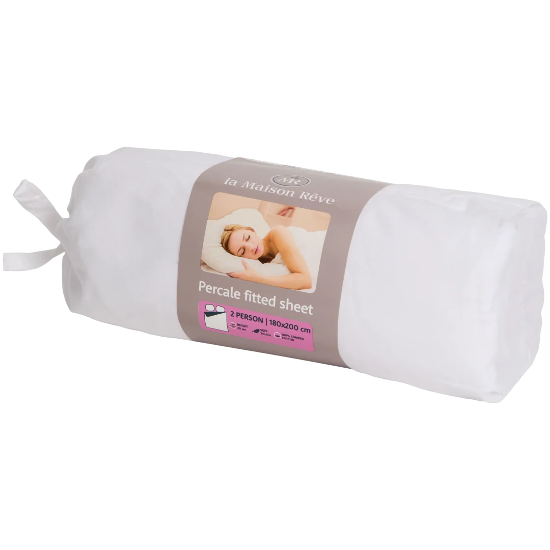 Drap-housse en percale de coton La Maison Rêve 4