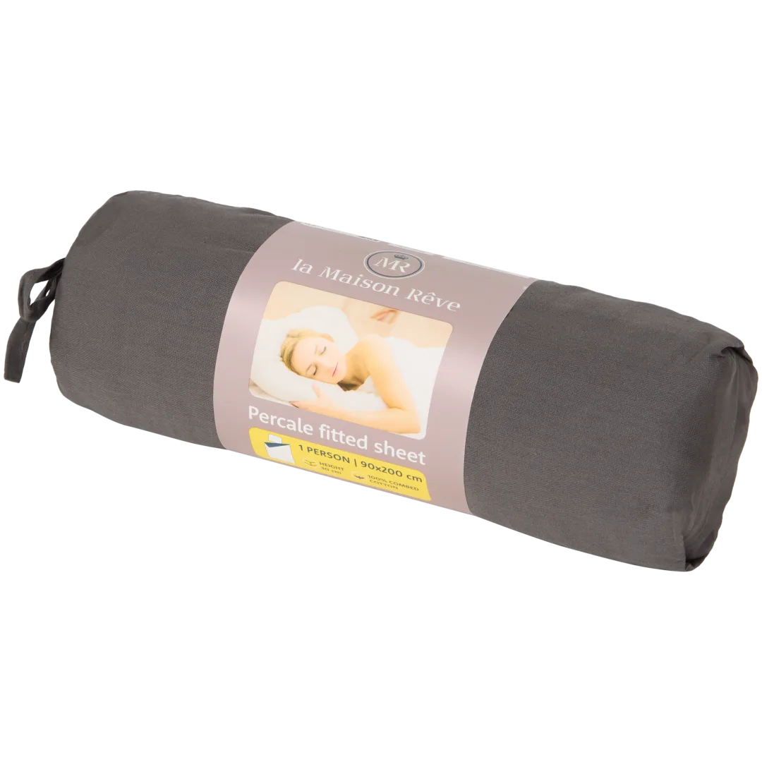 Drap-housse en percale de coton La Maison Rêve