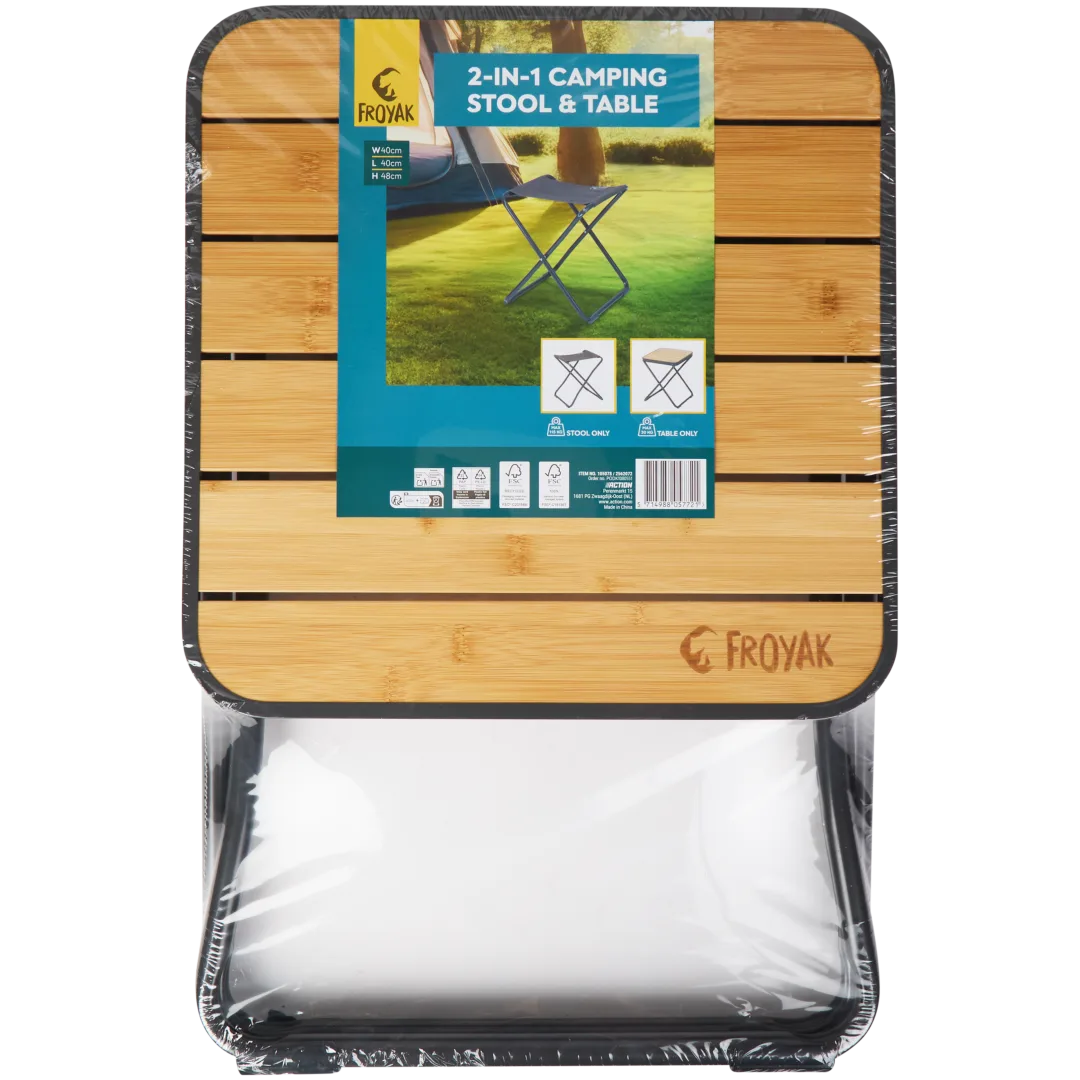 Froyak campingstoel en -tafel