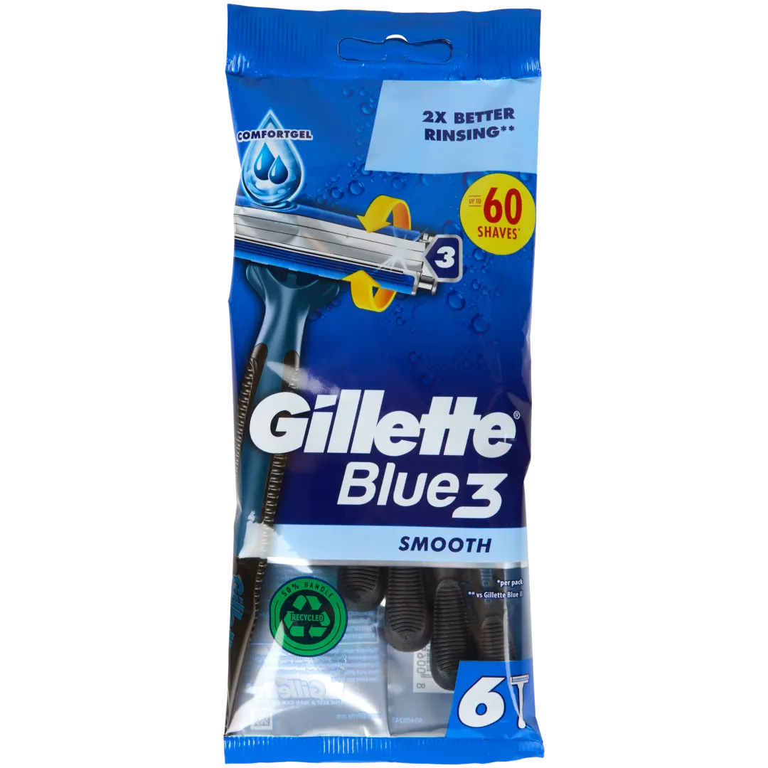Gillette Blue3 Einwegrasierer Smooth 1