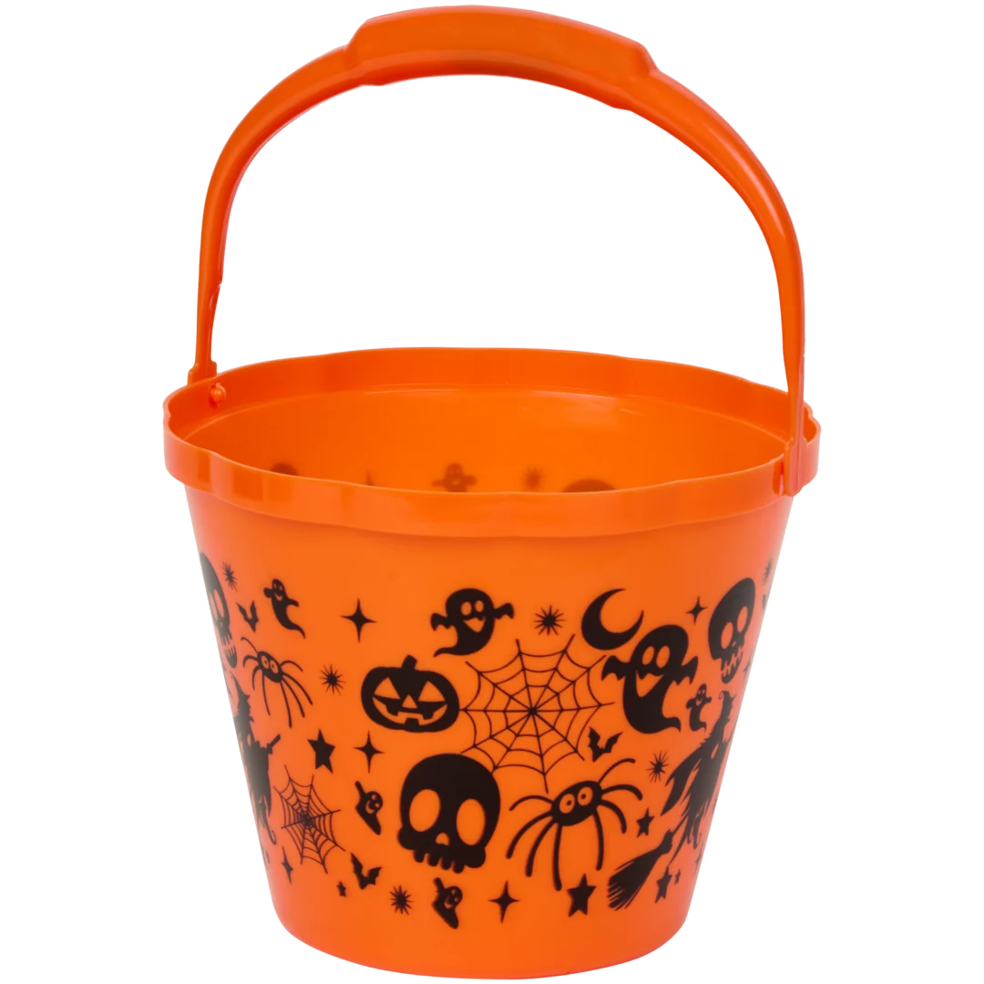 Seau d'Halloween avec lumière 3