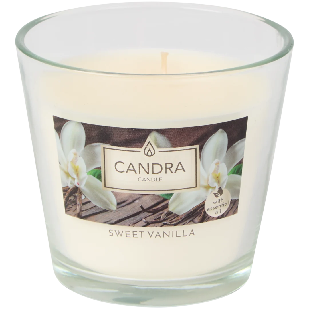 Świeca zapachowa w szkle Candra