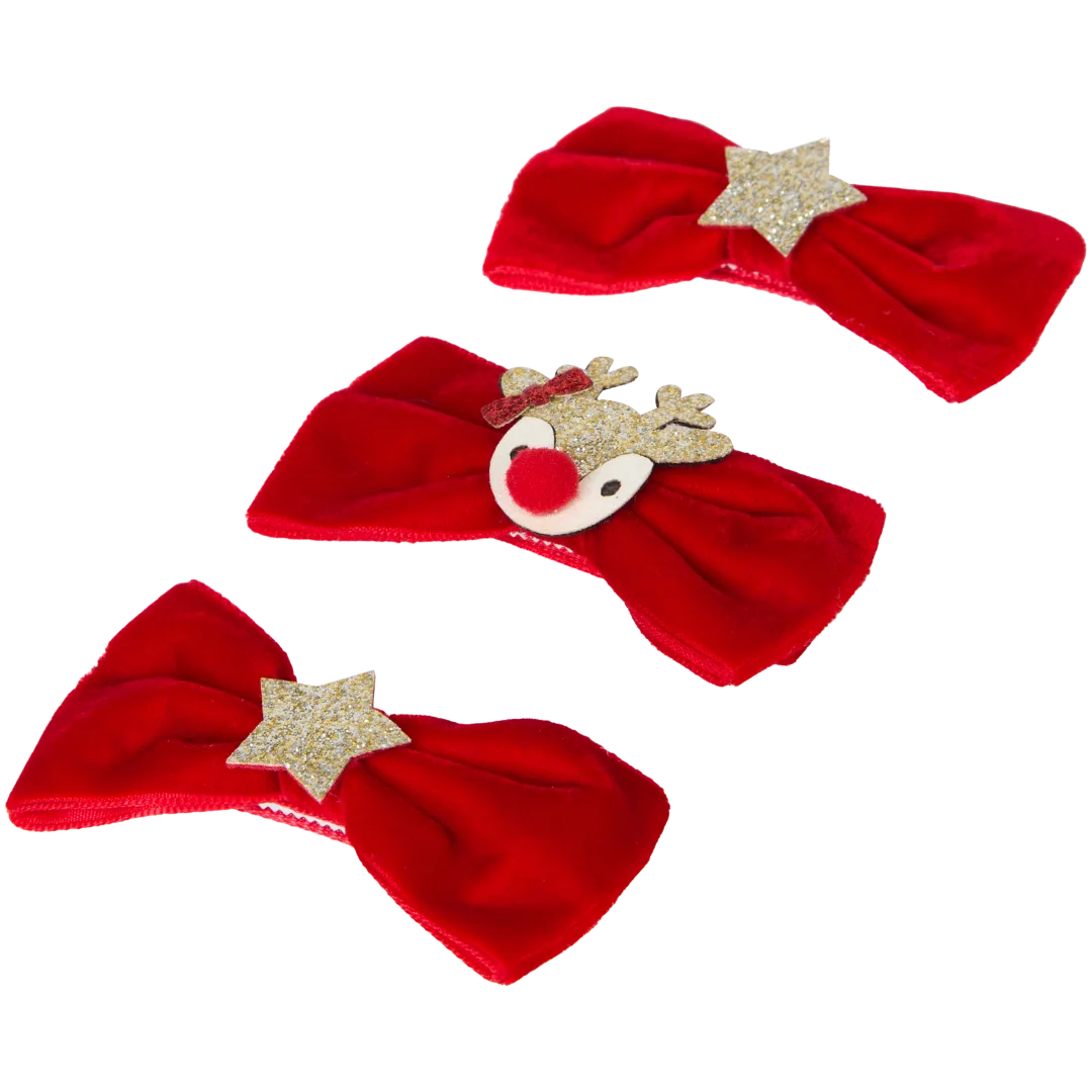 Weihnachtliche Haaraccessoires