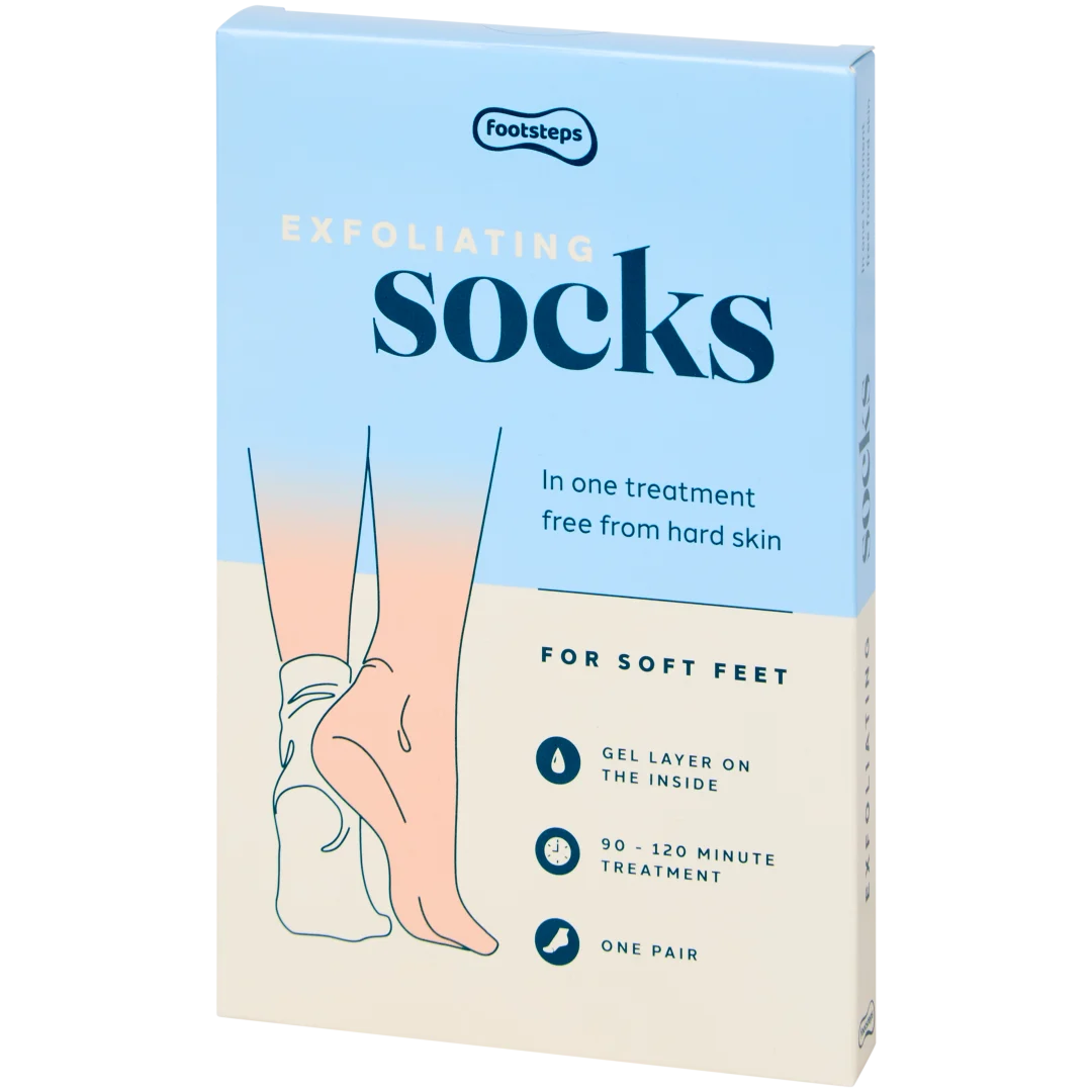 Exfoliační ponožky na ztvrdlou kůži Footsteps 1