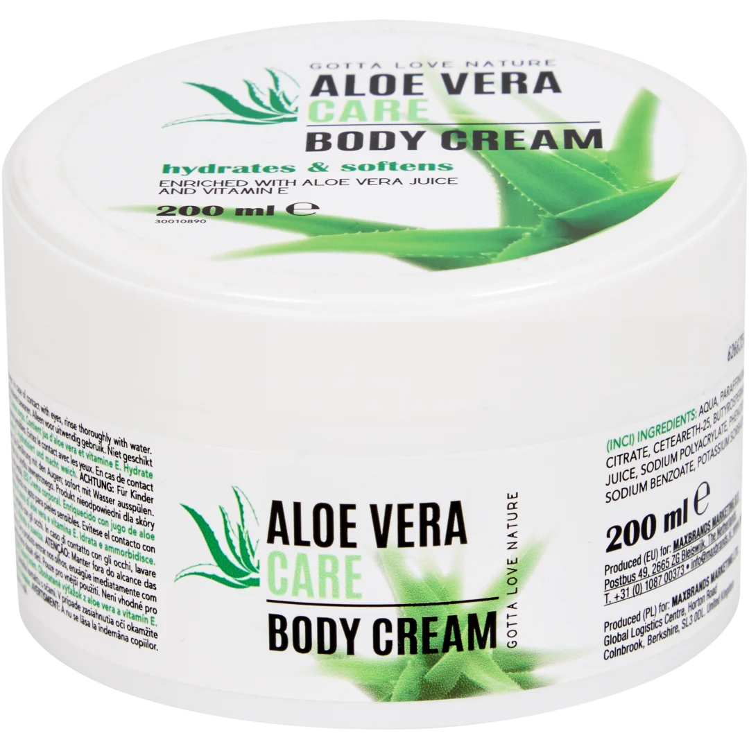Crème pour le corps Gotta Love Nature Aloë Vera Care