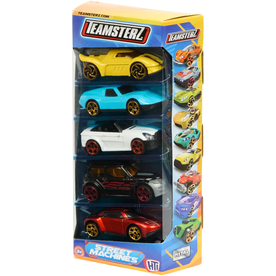 Carrinhos de corrida Teamsterz Street Machines