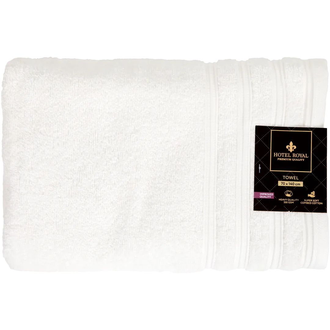 Telo doccia Hotel Royal Bianco 3