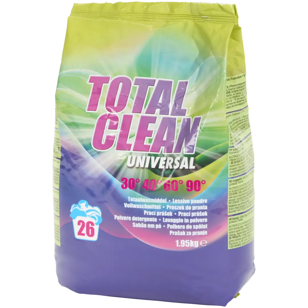 Detergent pudră Total Clean