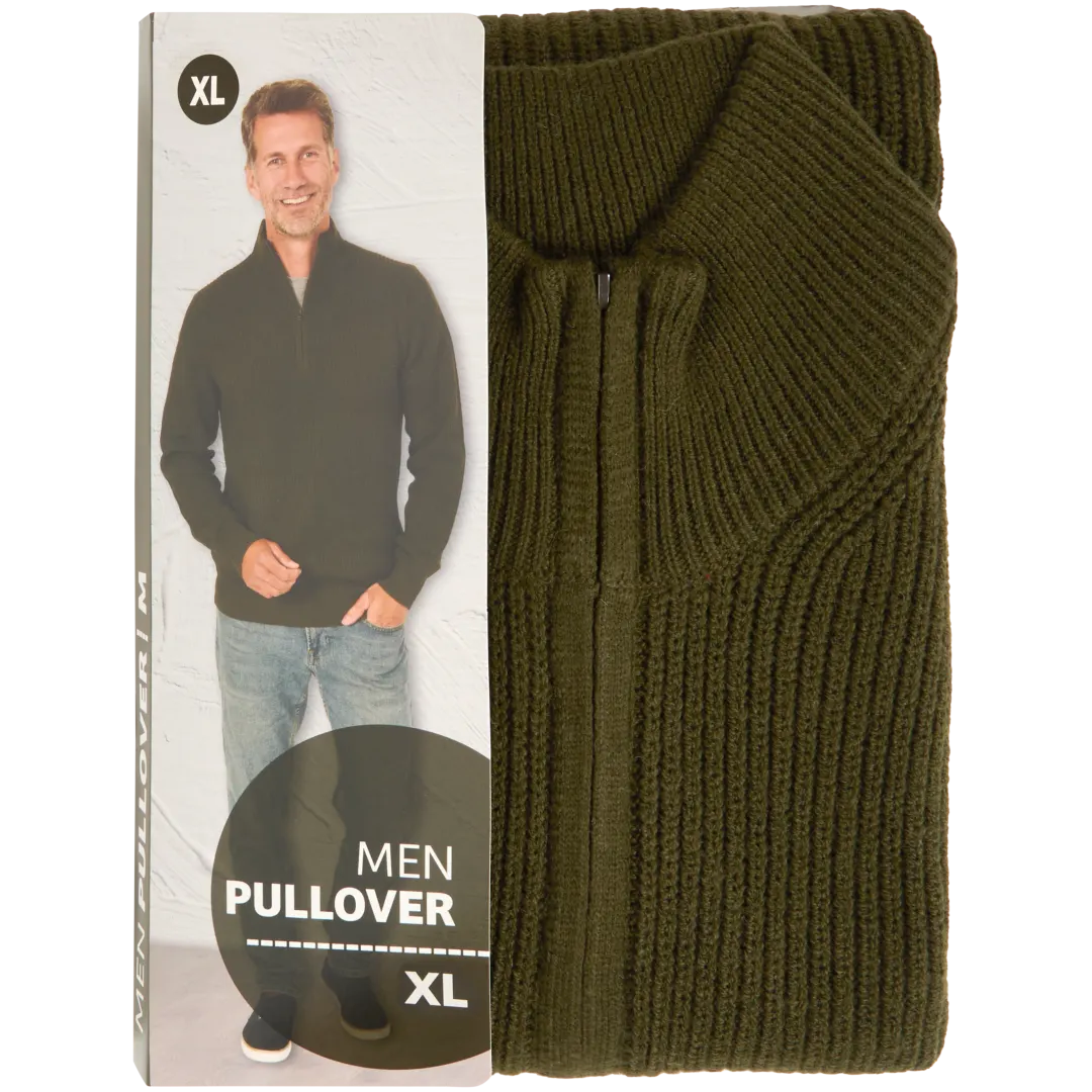 Pull zippé