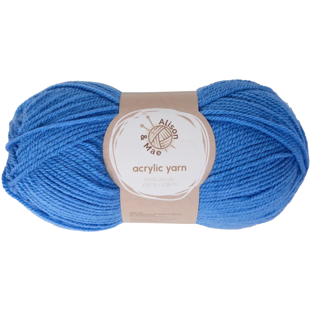 Pletacia priadza Alison & Mae Tmavomodrá 1