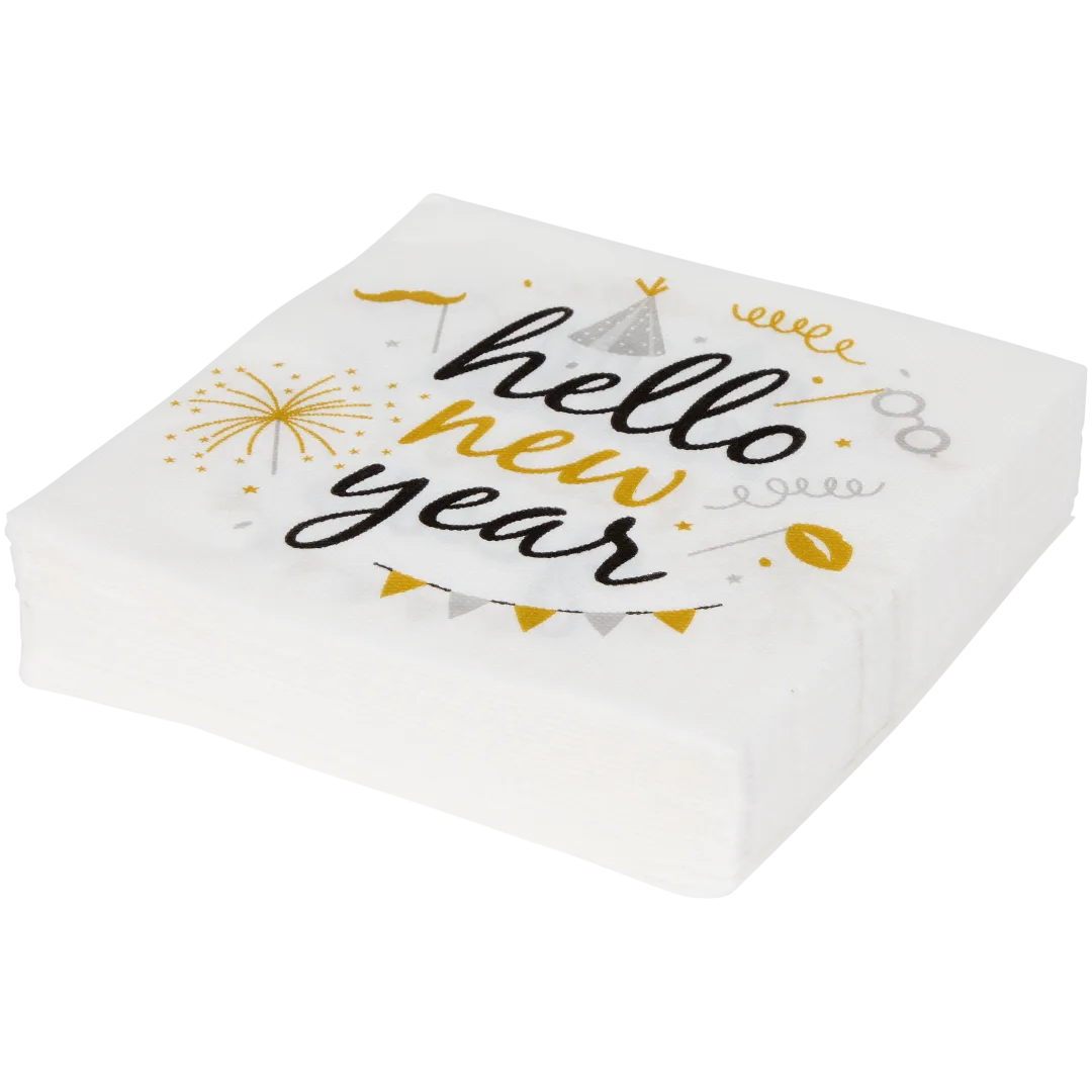 Silvester-Servietten