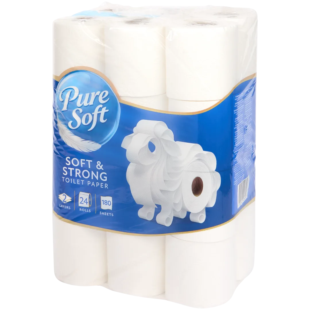 Pure Soft Toilettenpapier Soft & Strong