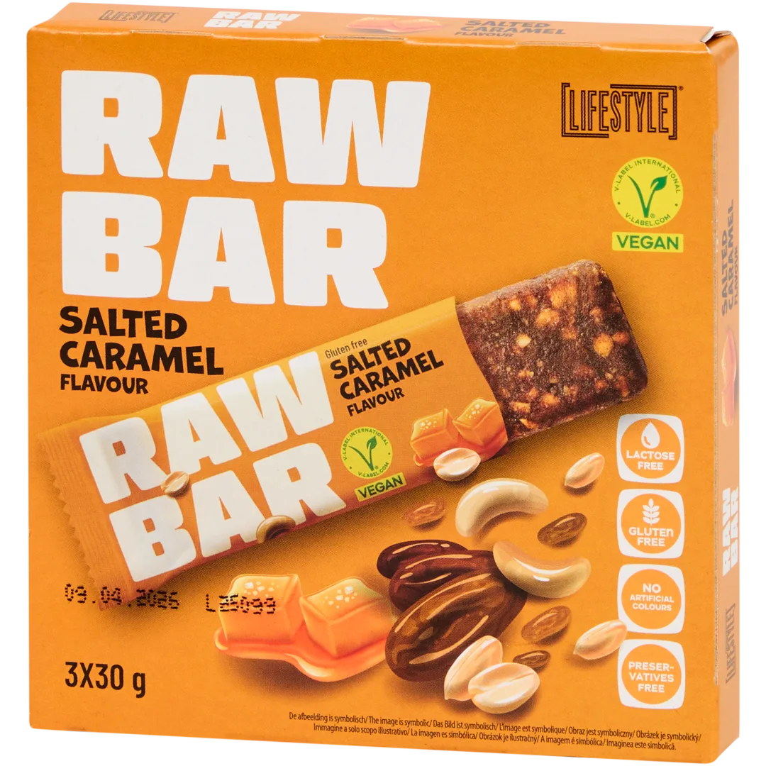 Barres protéinées véganes Raw Bar 1