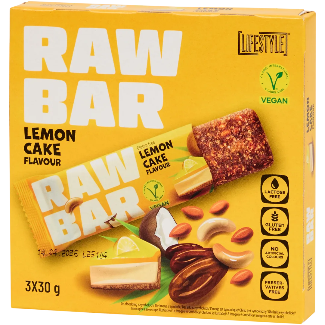 Barres protéinées véganes Raw Bar 3