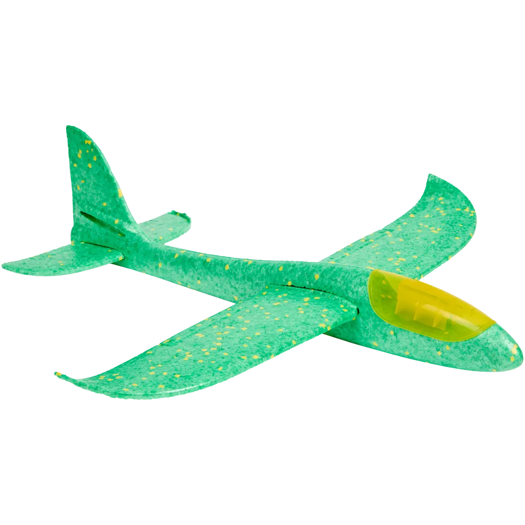 Avion planeur en mousse