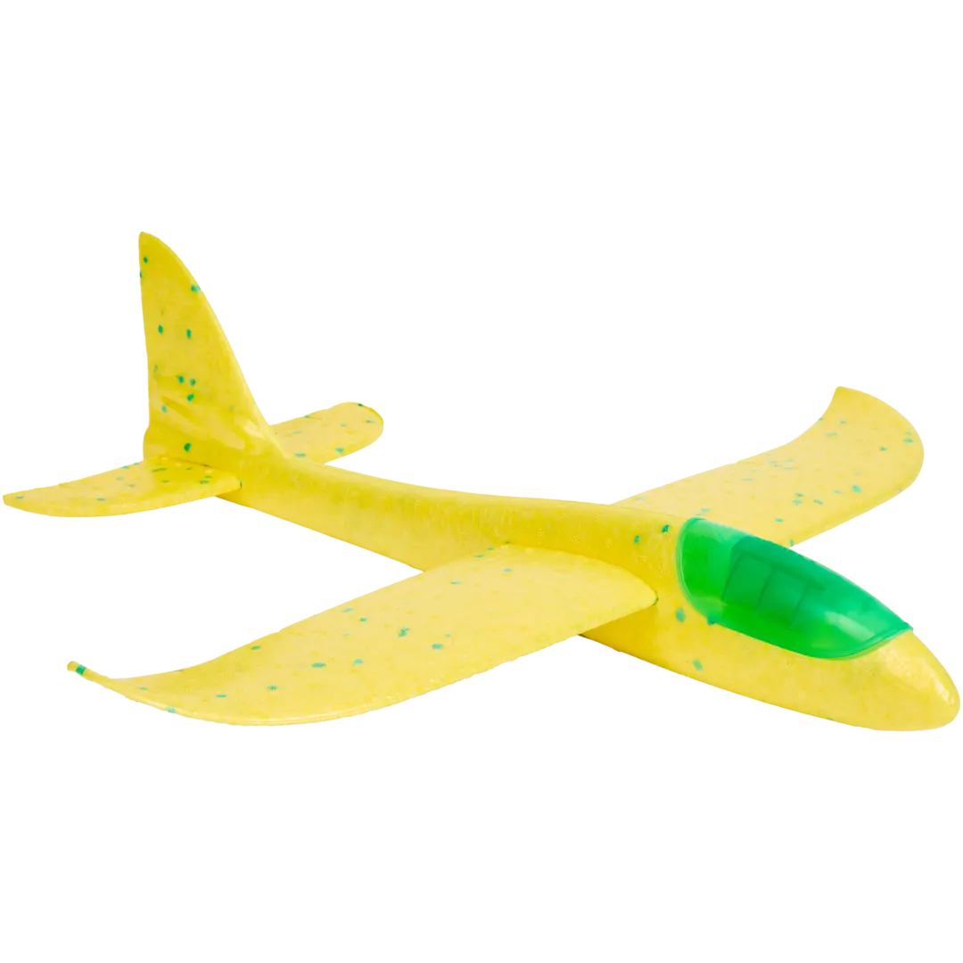 Avion planeur en mousse