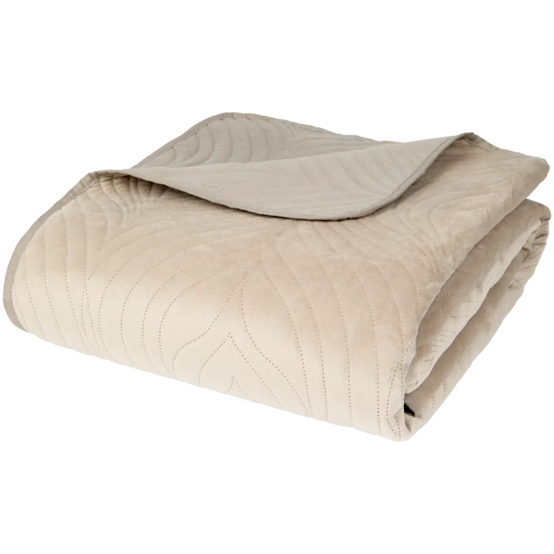 Colcha de veludo Studio Home 2