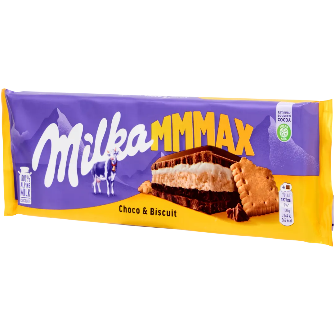 Czekolada Mmmax Milka Czekolada i biszkopt