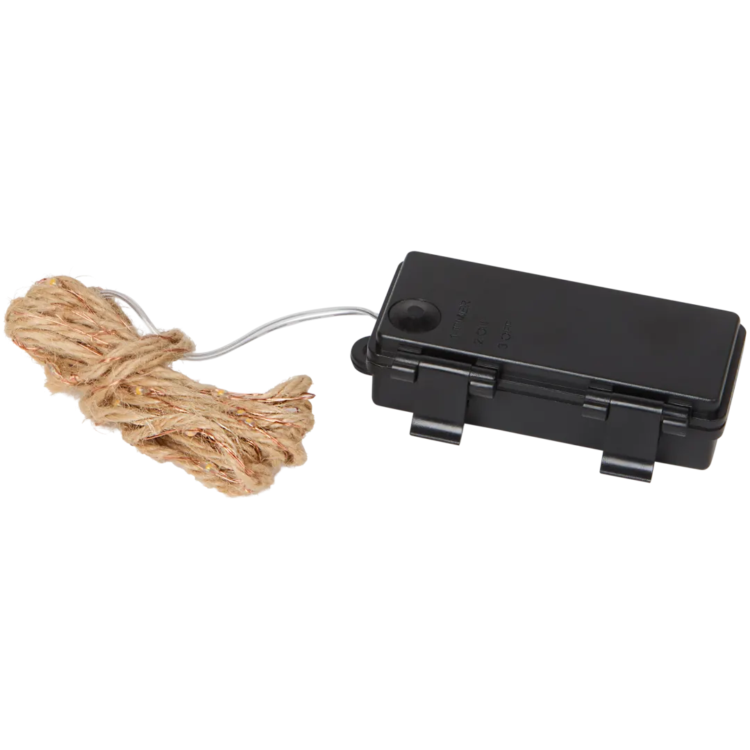 Kabel of jute touw met ledverlichting