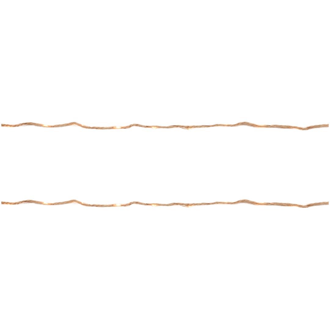 Kabel of jute touw met ledverlichting