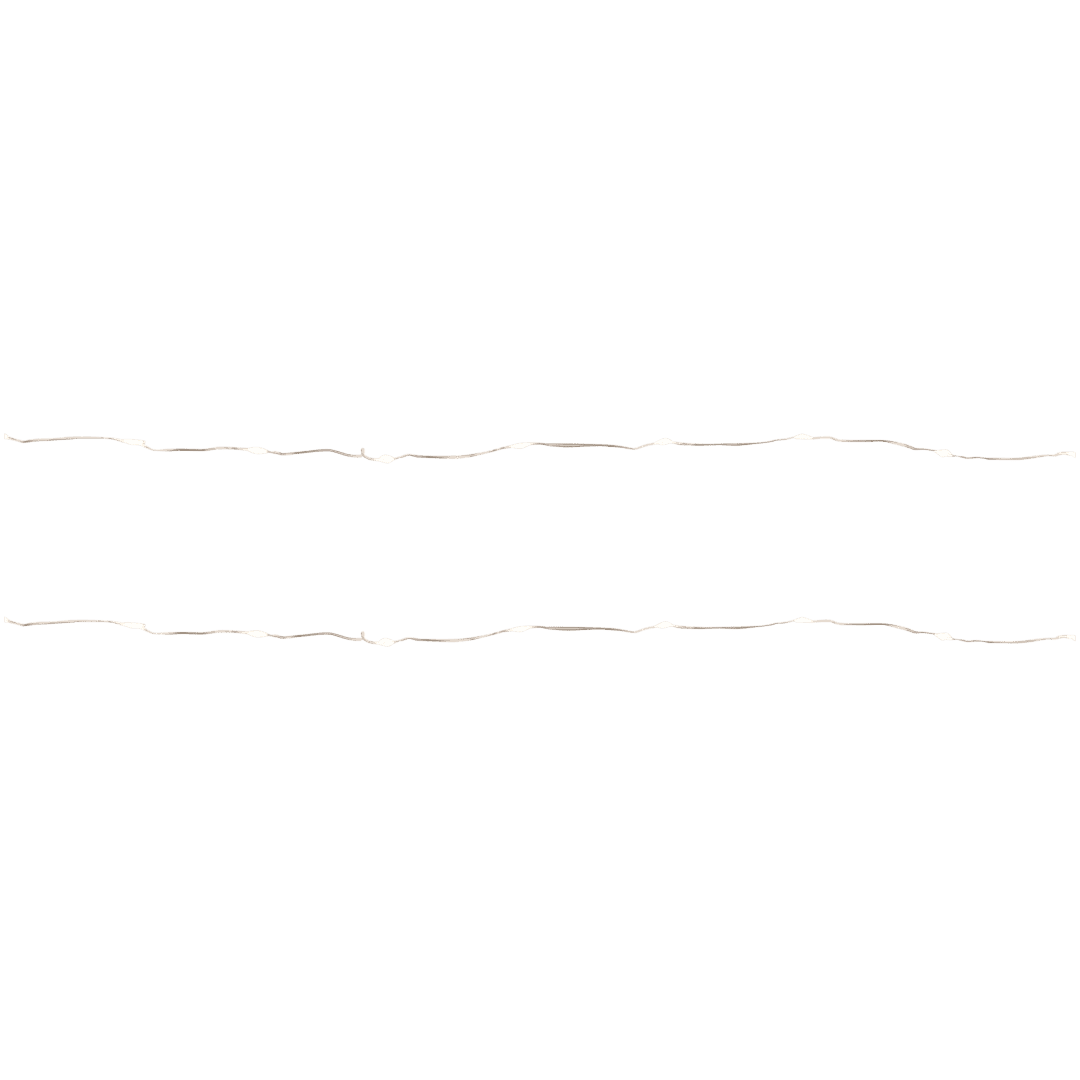 Kabel of jute touw met ledverlichting