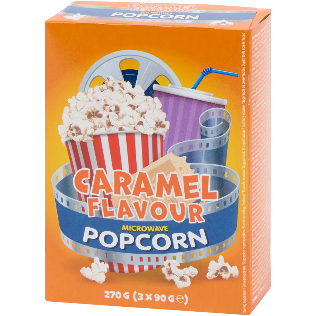 Pop-corn pour micro-ondes Caramel beurre salé