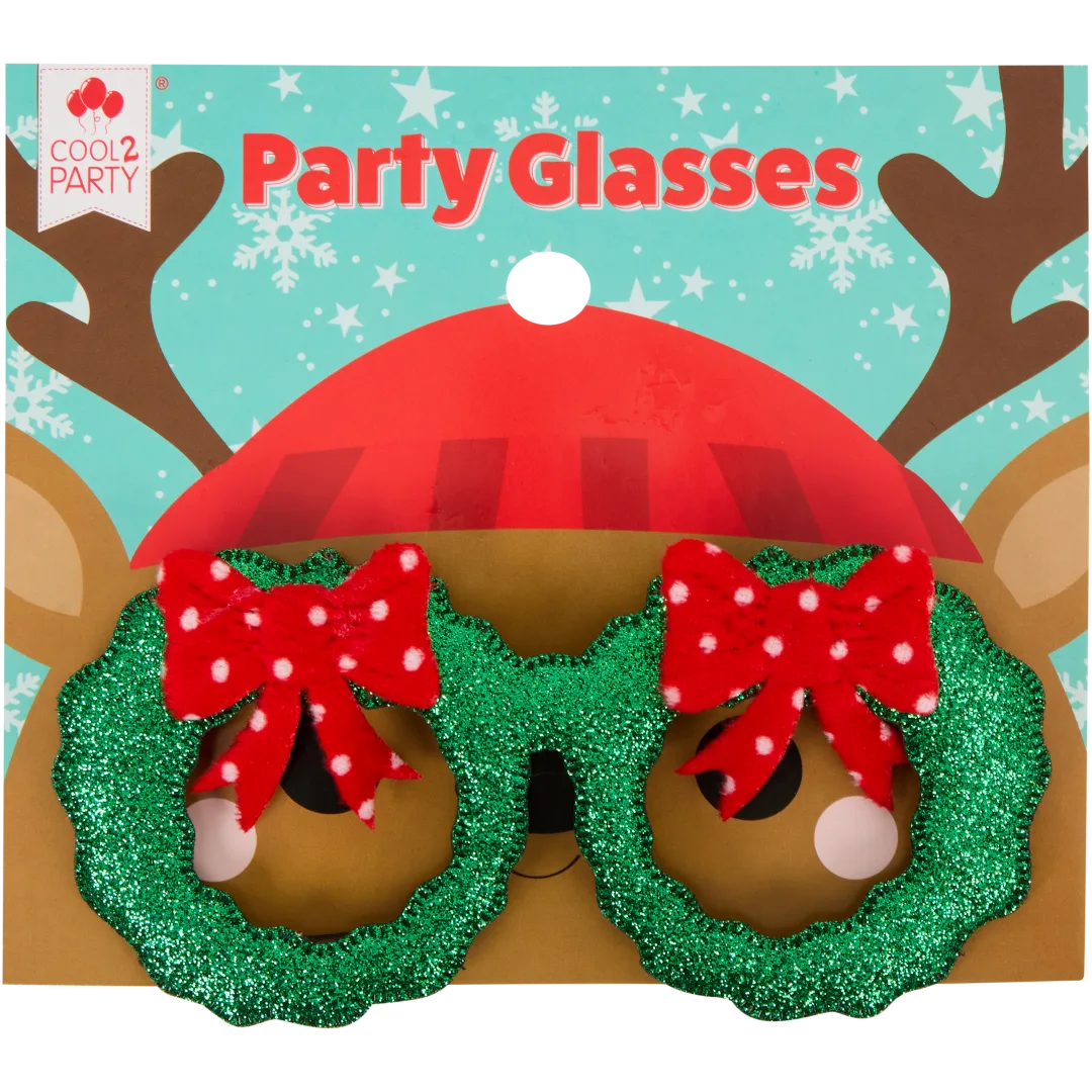 Okulary imprezowe bożonarodzeniowe Cool2Party 8