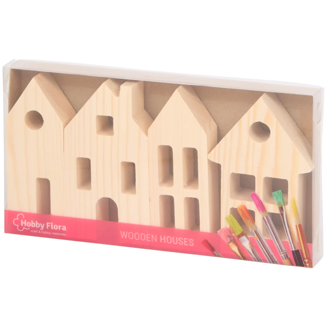 Hobby Flora DIY-Holzhäuser 5