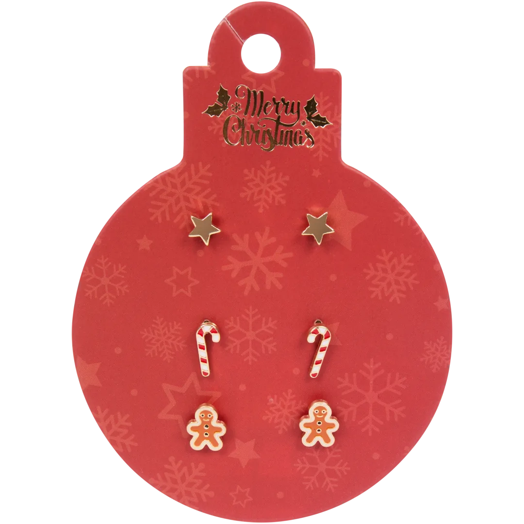 Weihnachtsohrringe 3