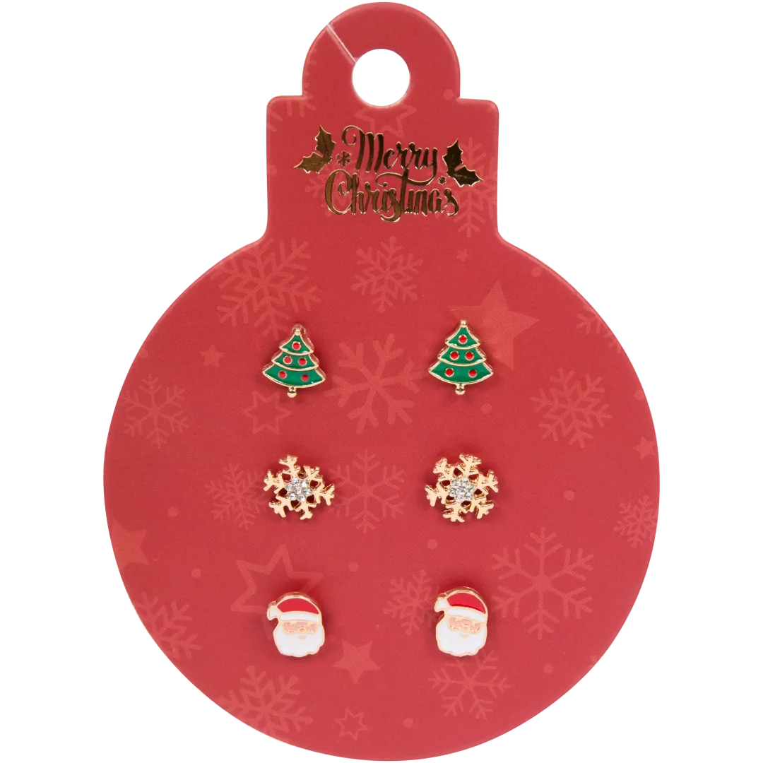 Weihnachtsohrringe 1